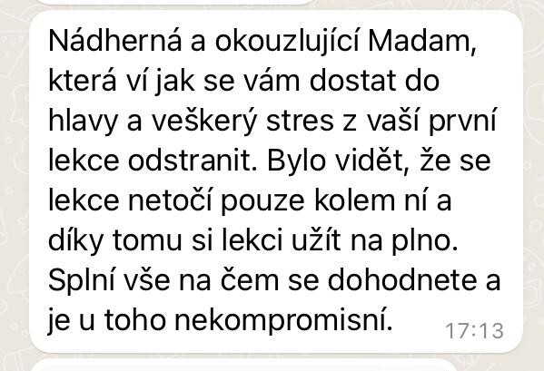 BDSM inzerát