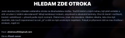 BDSM inzerát